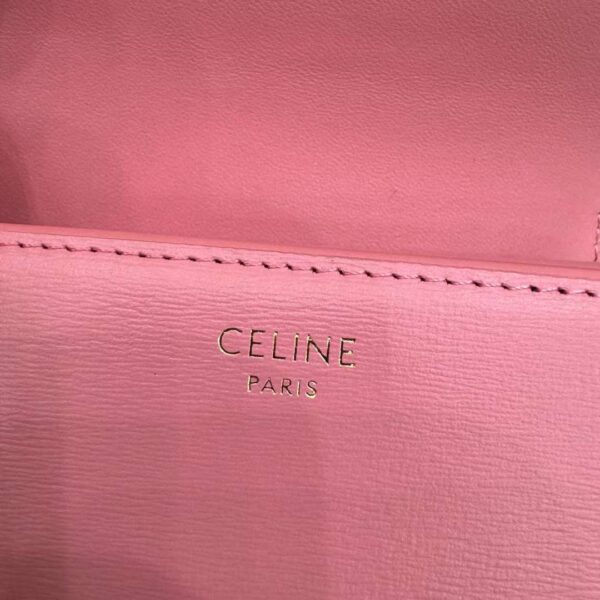 CELINE NEW Triumphal Arch logo wallet