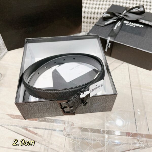 YSL  MONOGRAM LOGO belt