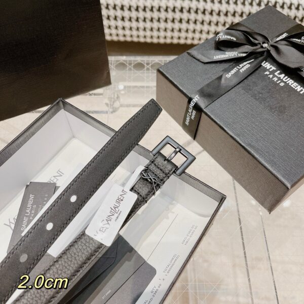 YSL  MONOGRAM LOGO belt