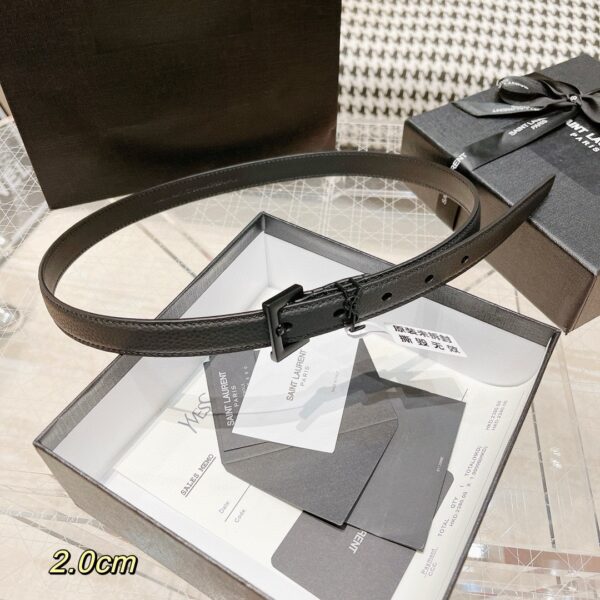 YSL  MONOGRAM LOGO belt