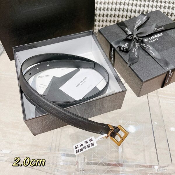 YSL  MONOGRAM LOGO belt