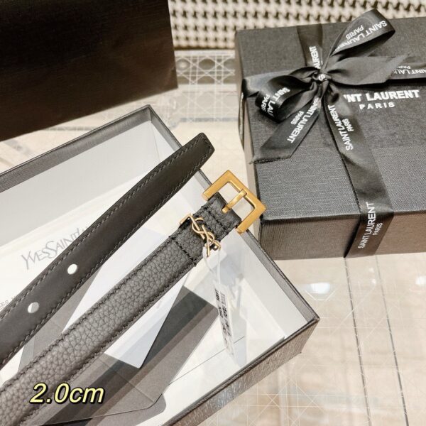 YSL  MONOGRAM LOGO belt