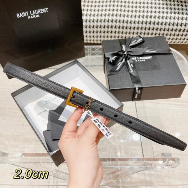 YSL  MONOGRAM LOGO belt