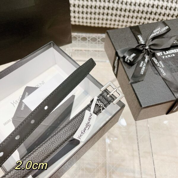 YSL  MONOGRAM LOGO belt