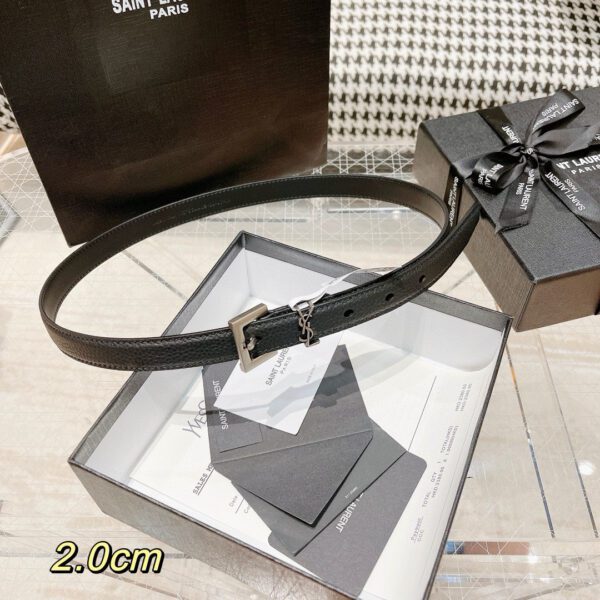 YSL  MONOGRAM LOGO belt