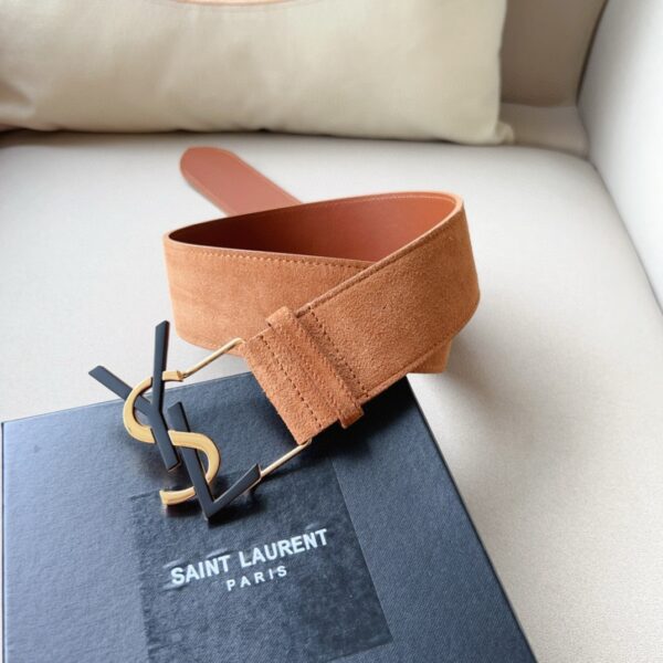 YSL  PARIS LOGO belt 5.0