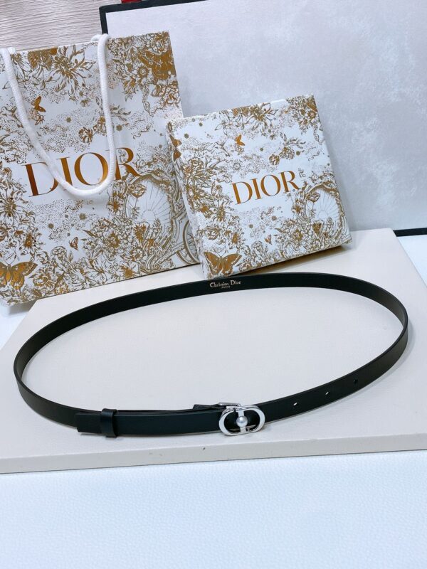 DIOR MONTAIGNE JOLIE BELT logo 1.5cm