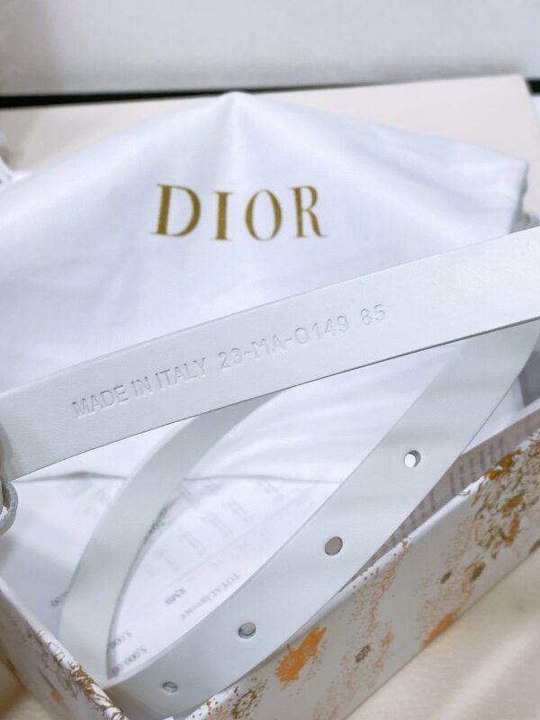 DIOR MONTAIGNE JOLIE BELT logo 1.5cm