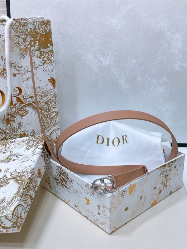 DIOR MONTAIGNE JOLIE BELT logo 1.5cm