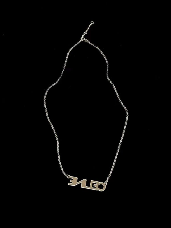 CELINE Necklace full of diamond logo