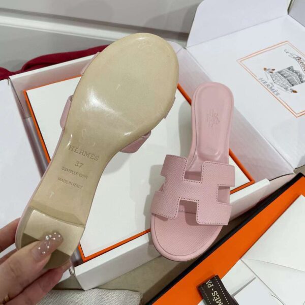 HERMES H LOGO sandal