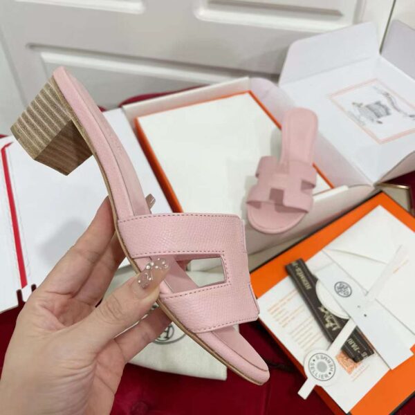 HERMES H LOGO sandal