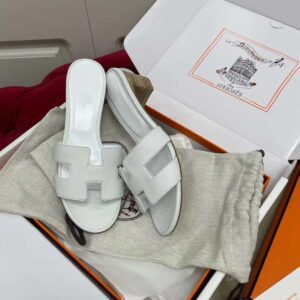 HERMES H LOGO sandal