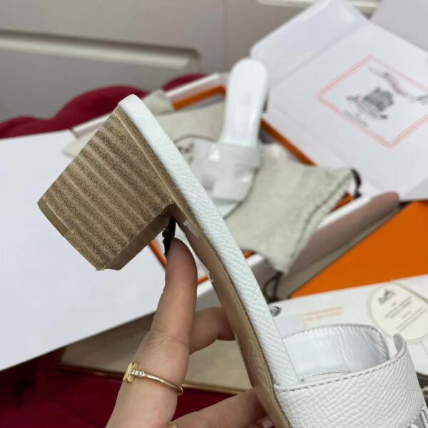 HERMES H LOGO sandal
