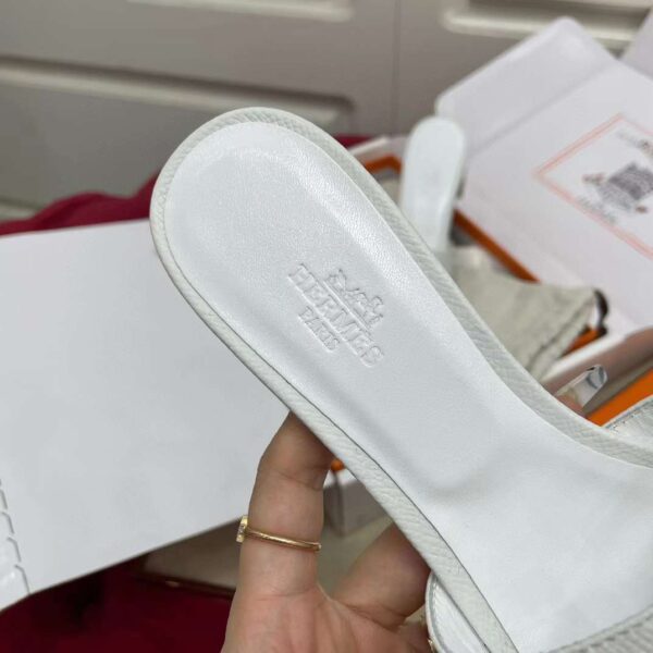HERMES H LOGO sandal