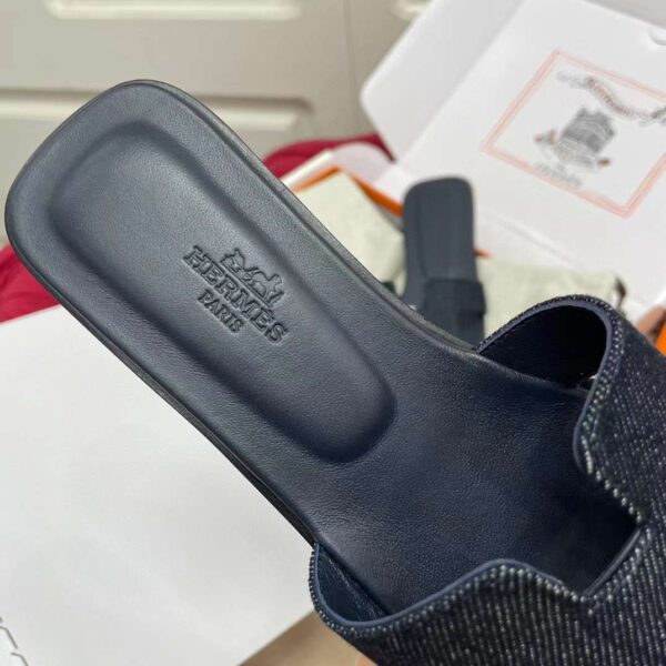 HERMES H LOGO sandal