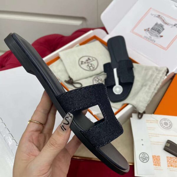 HERMES H LOGO sandal