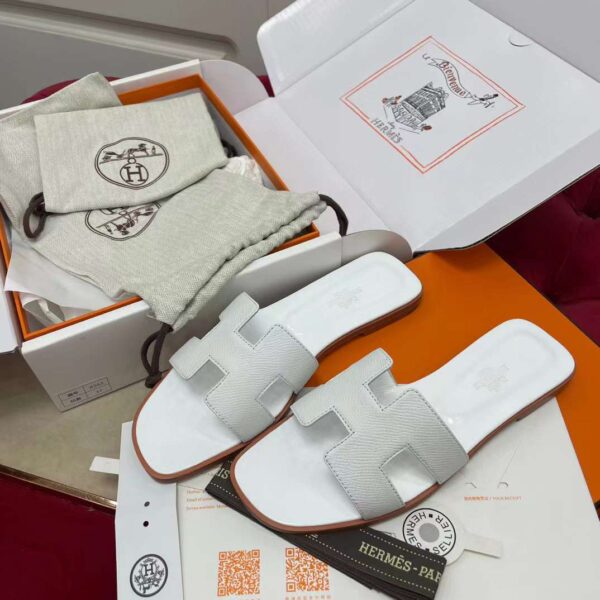 HERMES H LOGO sandal