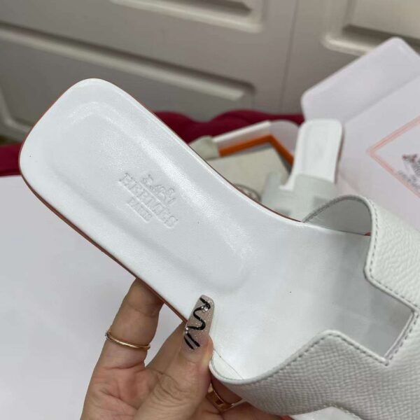 HERMES H LOGO sandal