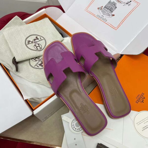 HERMES H LOGO sandal