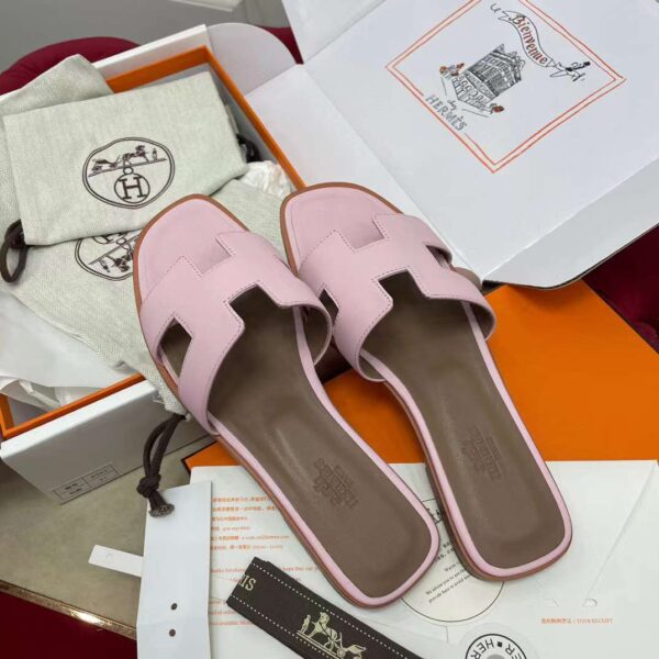 HERMES H LOGO sandal