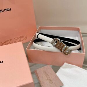 MIUMIU LOGO belt 1.5CM