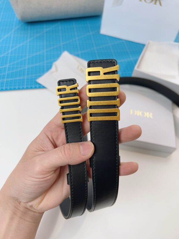 DIOR LOGO belt