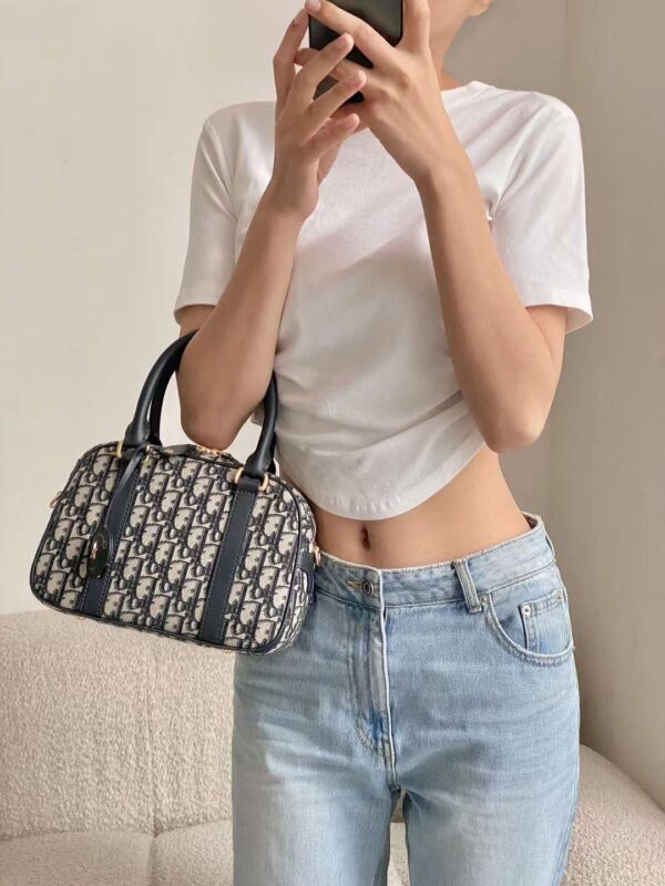 DIOR  D VIBE bowling bag