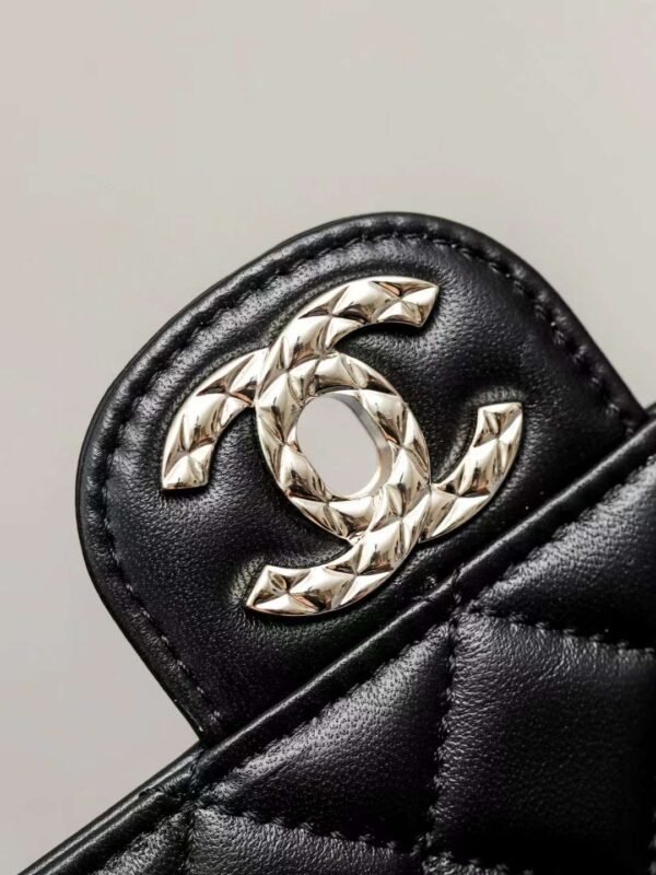 CHANEL MINI FLAP BAG WITH TOP HANDLE