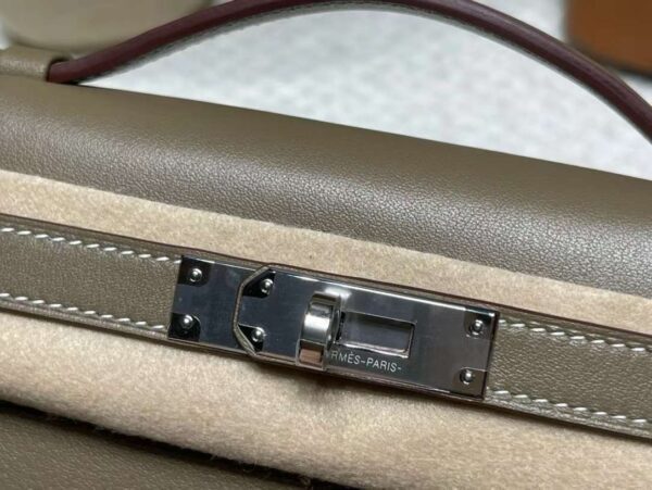 HERMES KELLY CUT bag for dinner 18colour