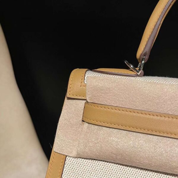 HERMES KELLY 28 TOILE H  4b colour