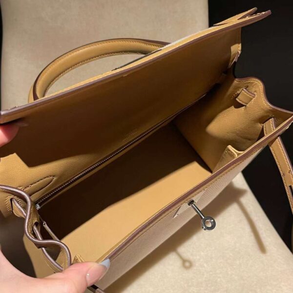 HERMES KELLY 28 TOILE H  4b colour