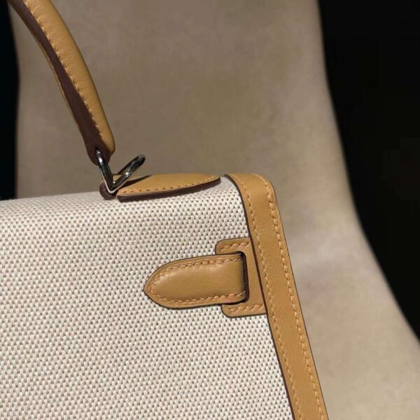 HERMES KELLY 28 TOILE H  4b colour