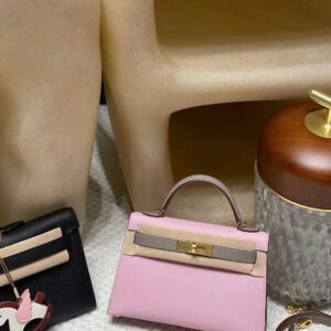 HERMES  MINI  Kelly II retourne X9 color matching M8