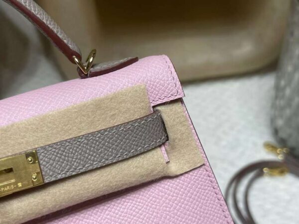 HERMES  MINI  Kelly II retourne X9 color matching M8