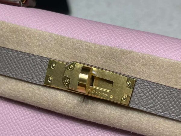 HERMES  MINI  Kelly II retourne X9 color matching M8