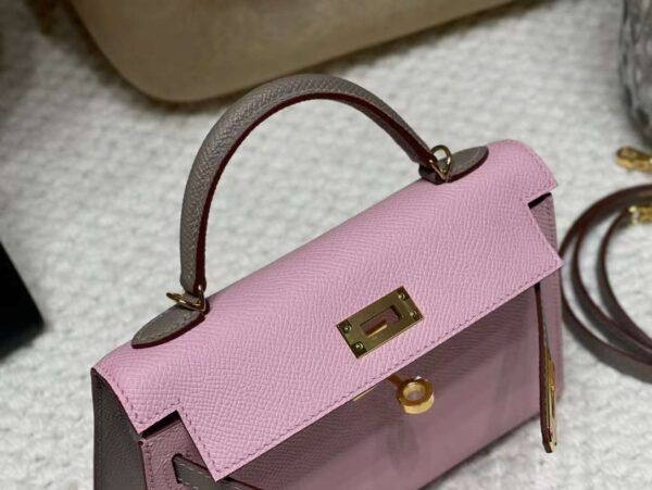 HERMES  MINI  Kelly II retourne X9 color matching M8