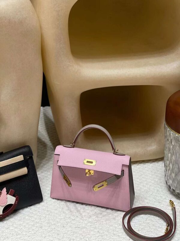 HERMES  MINI  Kelly II retourne X9 color matching M8