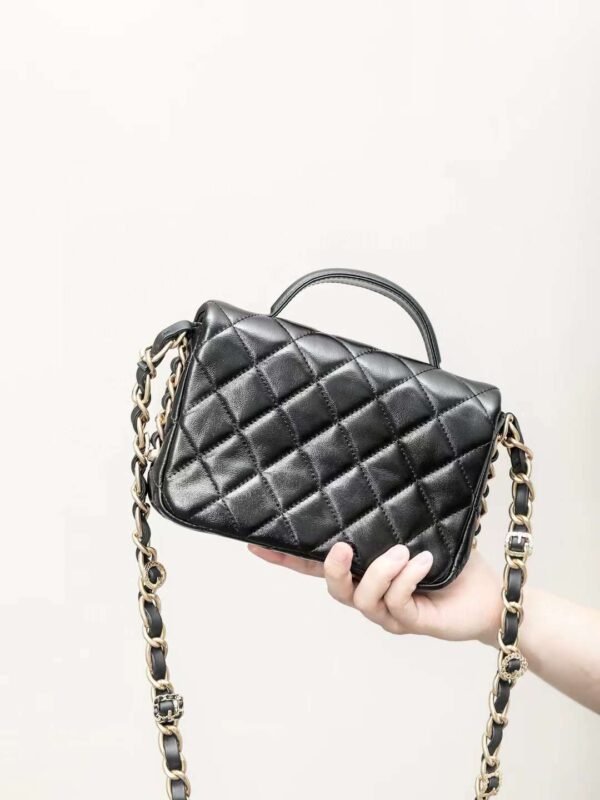 CHANEL Mini Flap Bag with Top Handle