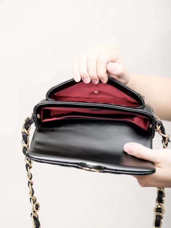 CHANEL Mini Flap Bag with Top Handle