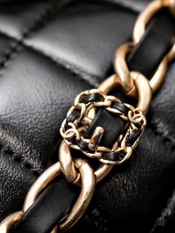 CHANEL Mini Flap Bag with Top Handle