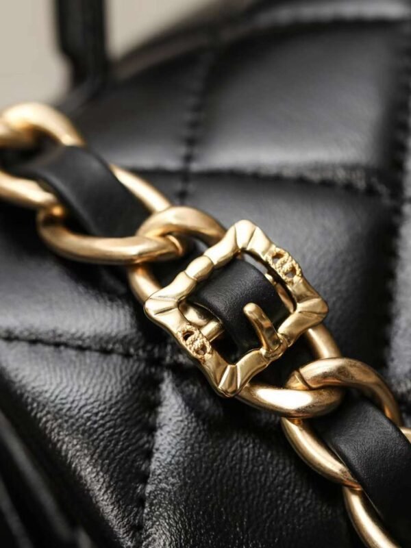 CHANEL Mini Flap Bag with Top Handle