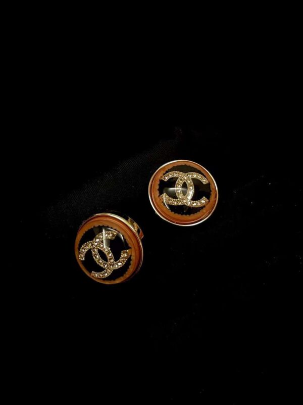 CHANEL Stud Earrings