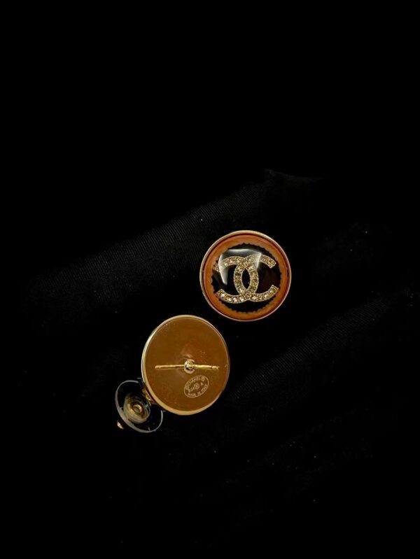 CHANEL Stud Earrings