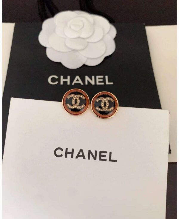 CHANEL Stud Earrings