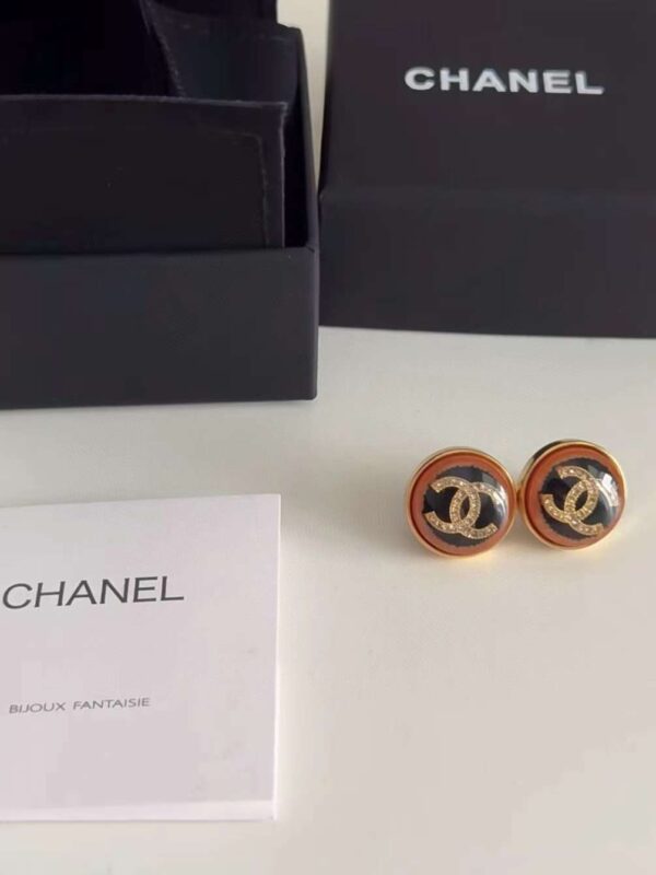 CHANEL Stud Earrings