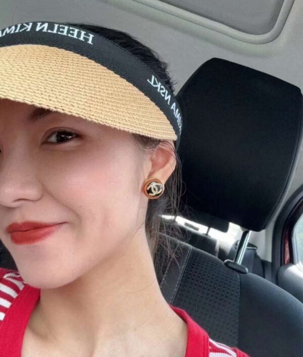 CHANEL Stud Earrings