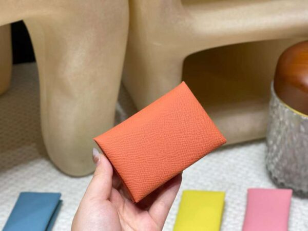 HERMES Calvi Duo Compact card holder