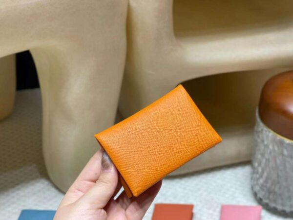 HERMES Calvi Duo Compact card holder