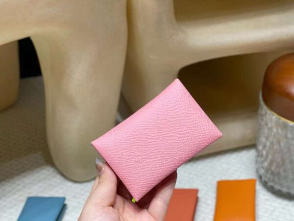 HERMES Calvi Duo Compact card holder